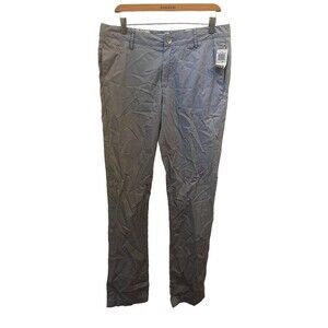 ACNE Gray Chinos with Straight Leg Cut and Lightweight Fabric